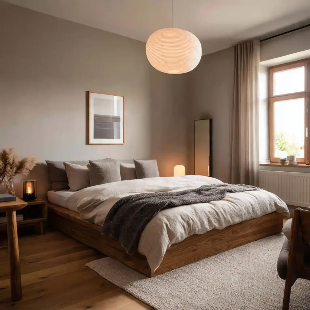 29-Minimalist Japandi Bedroom Idea