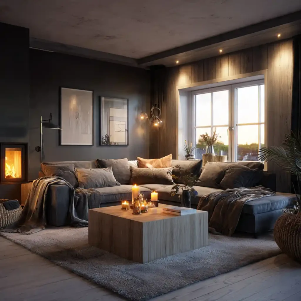 29-Scandinavian Living Room Idea