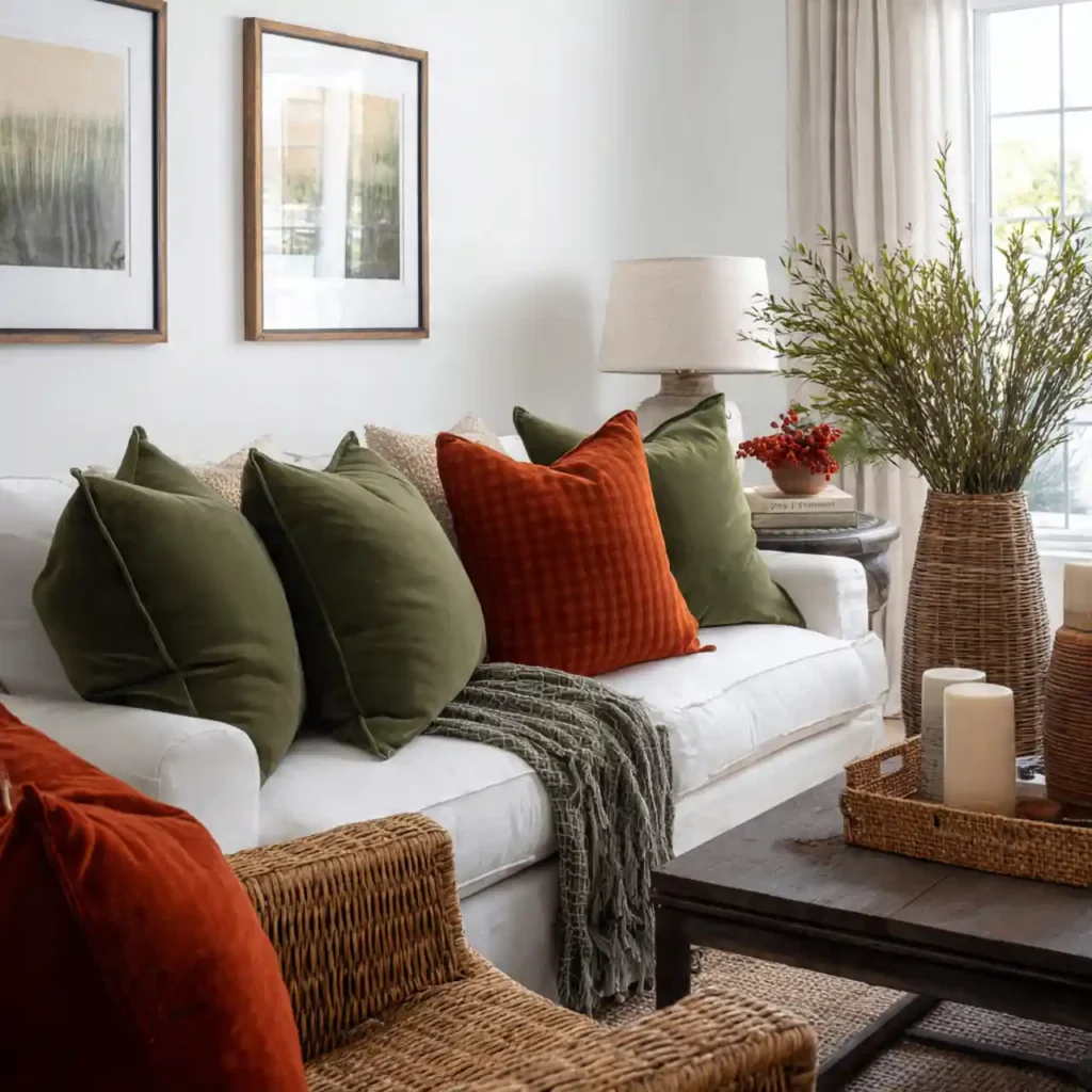 3-Fall Living Room Decor Idea