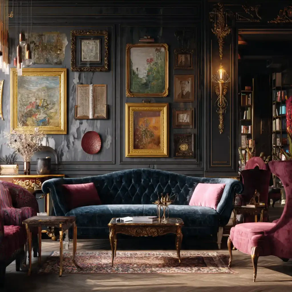 3-Maximalist Living Room Idea