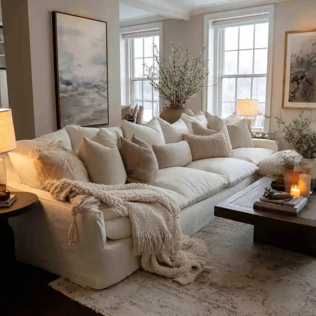 3-Nancy Meyers Living Room Idea