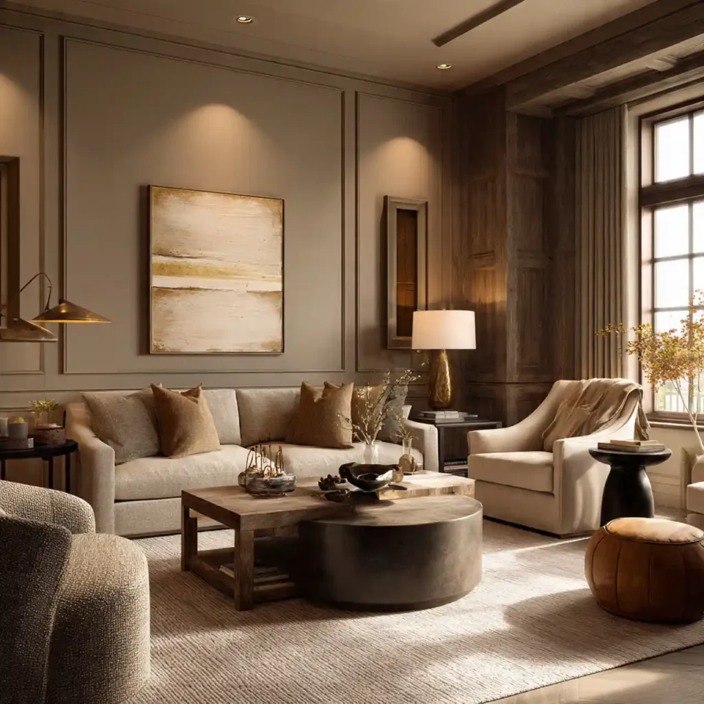 30-Earth-Tone Living Room Ideas