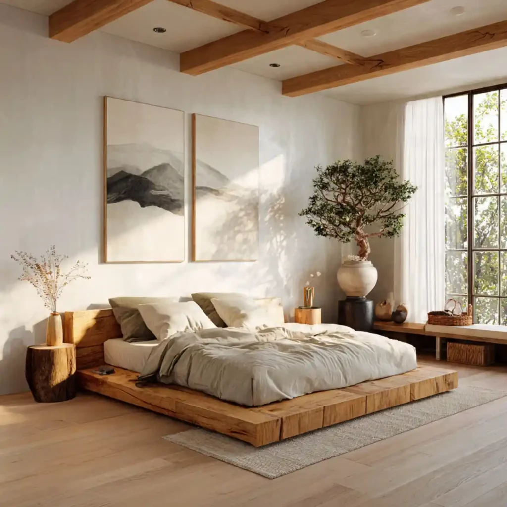 30-Modern Japandi Bedroom Ideas