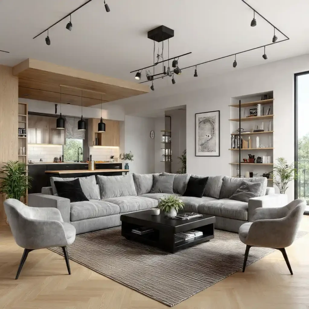 30-Open Concept Living Room Ideas