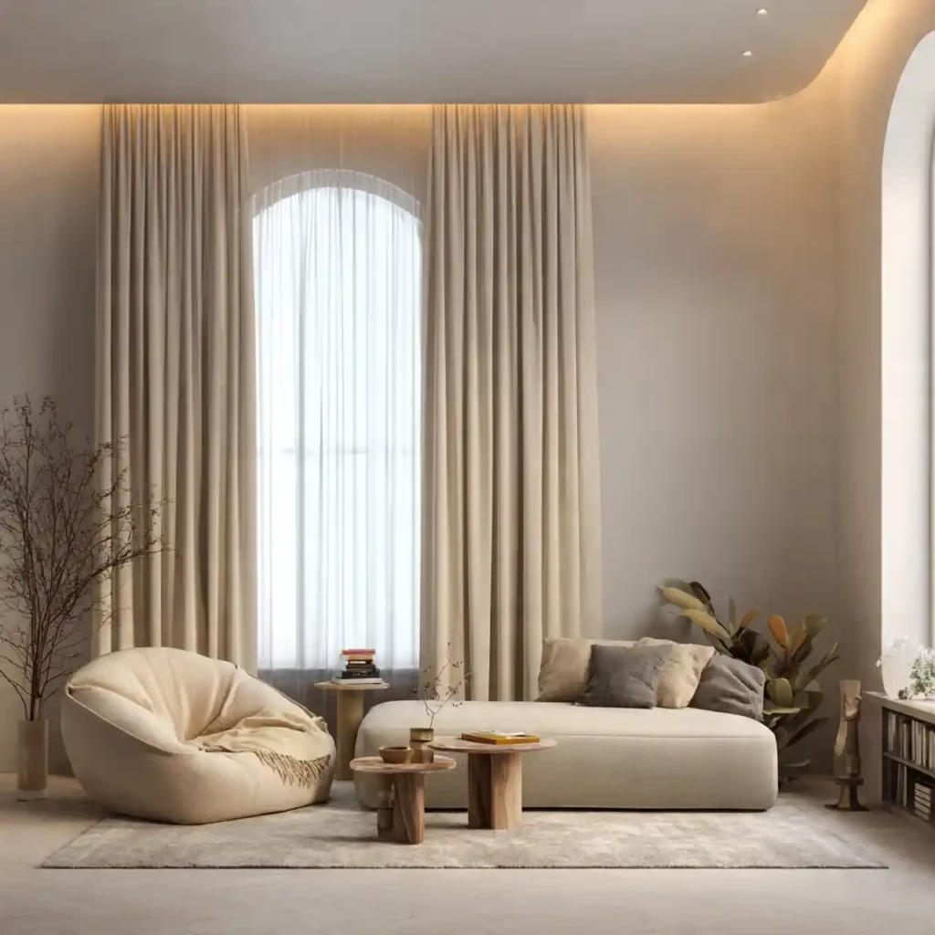 4-Living Room Curtain Ideas