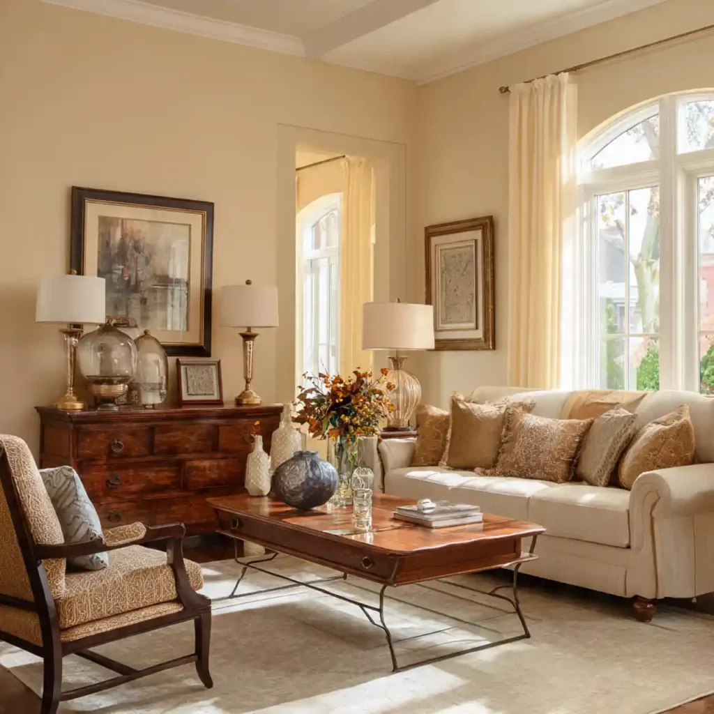 4-Nancy Meyers Living Room Idea