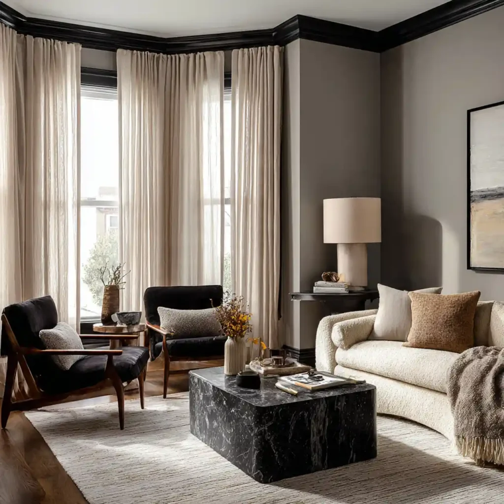 5-Living Room Curtain Ideas