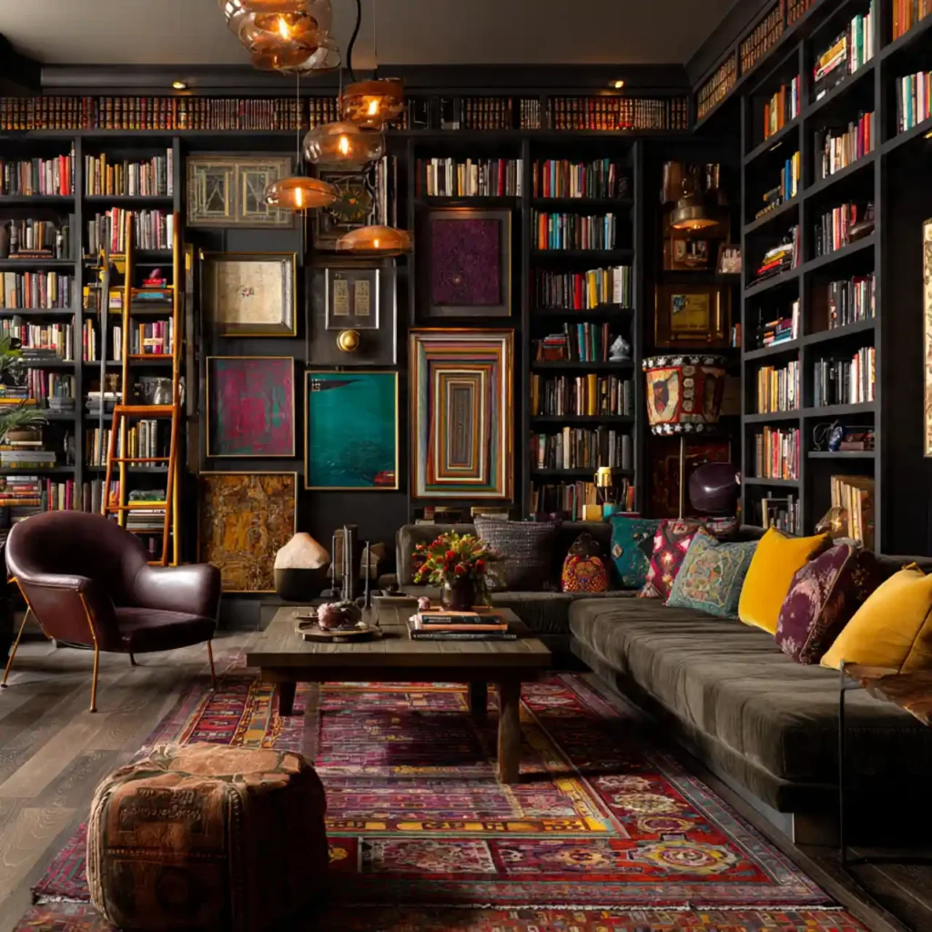 5-Maximalist Living Room Idea