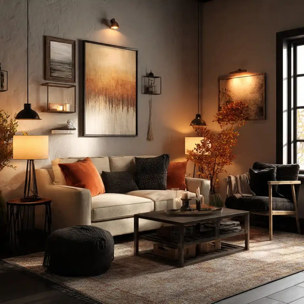 6-Fall Living Room Decor Idea