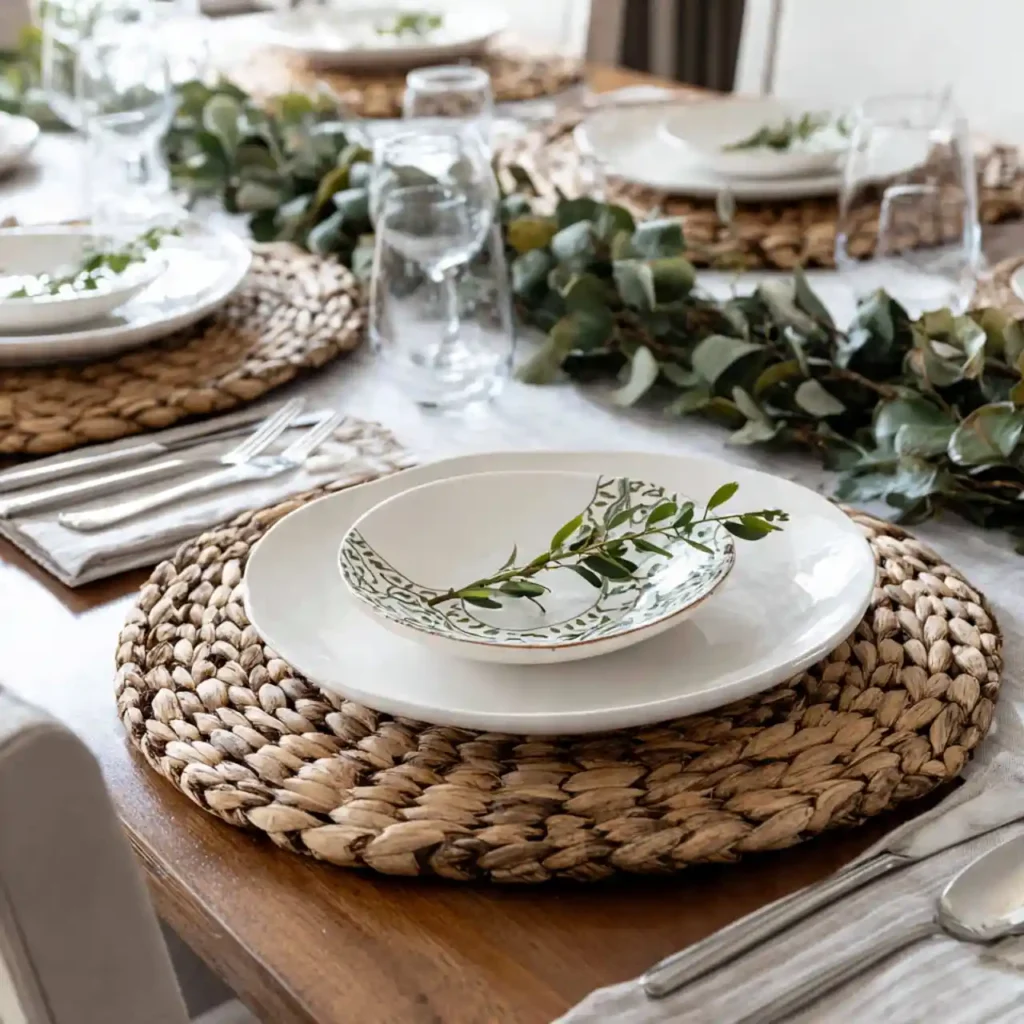 6-Fun Natural Table Setting Idea