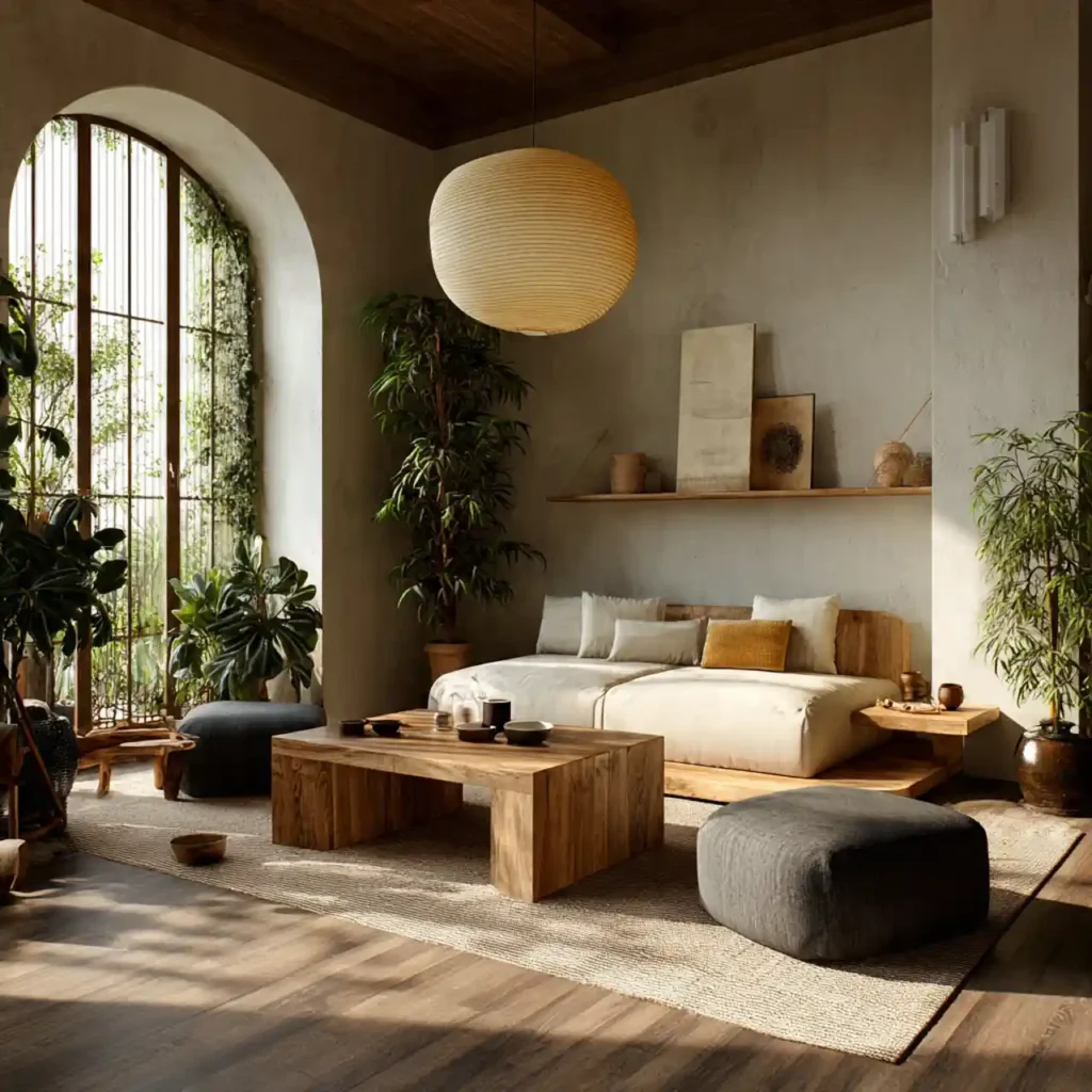 6-Japandi Living Room Idea