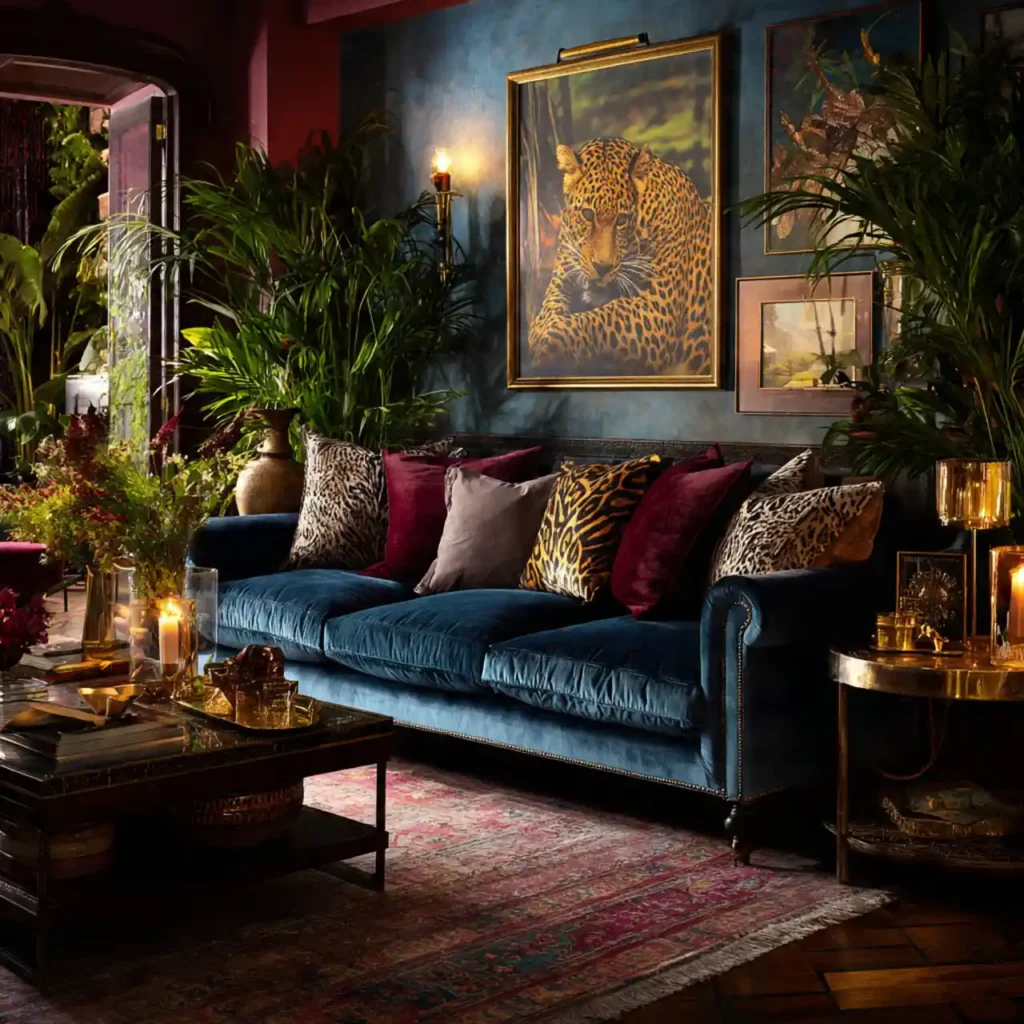 6-Maximalist Living Room Idea