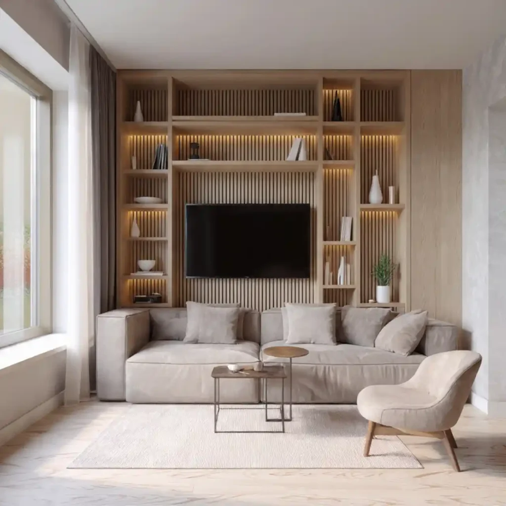 6-Studio Living Room Idea