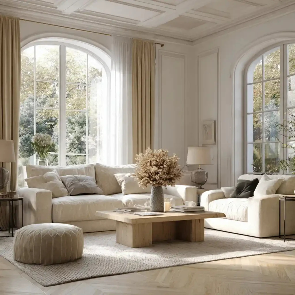 6-White Living Room Idea