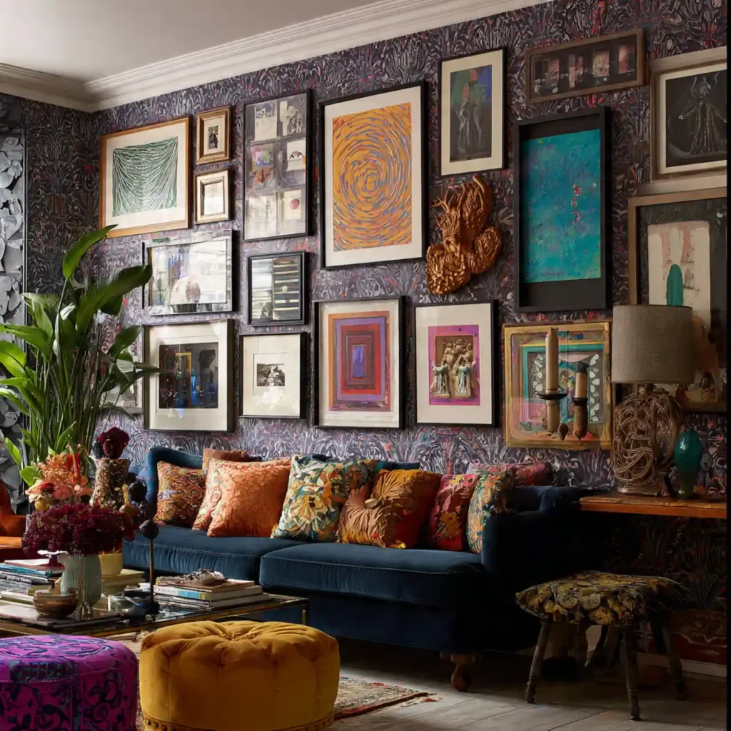 7-Maximalist Living Room Idea