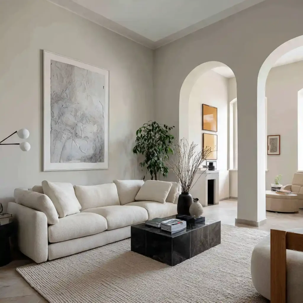 7-Minimalist Living Room Idea