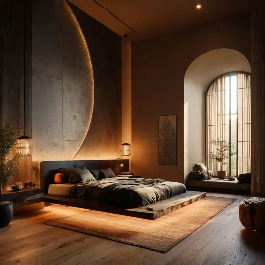 7-Modern Japandi Bedroom Idea