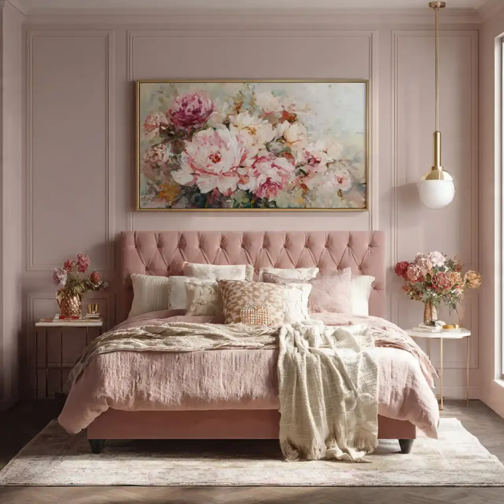 7-Pink Bedroom Idea