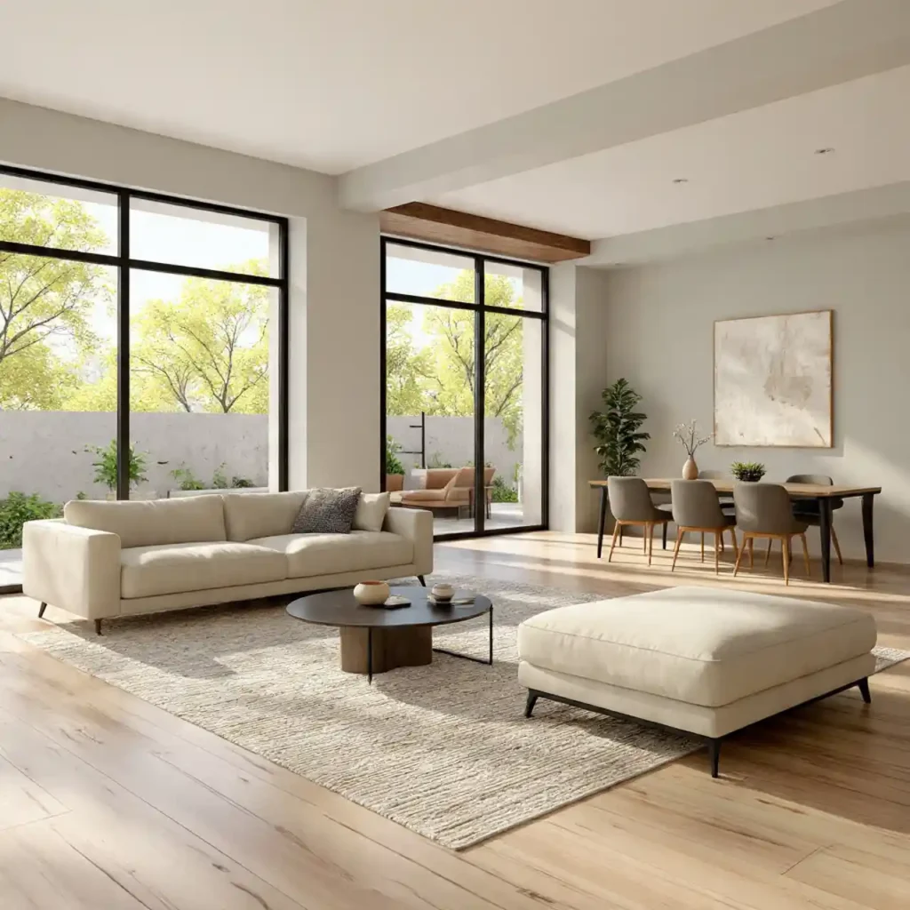 8-Open Concept Living Room Idea