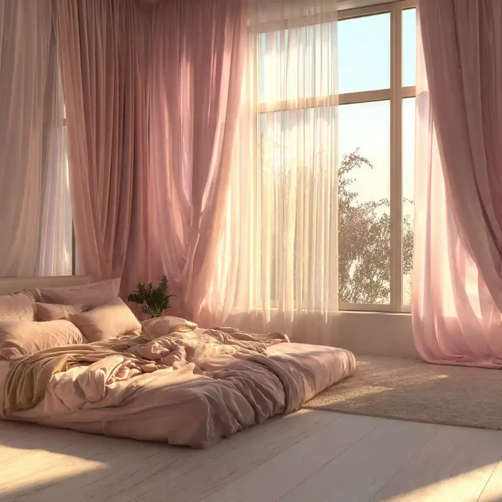 8-Pink Bedroom Idea