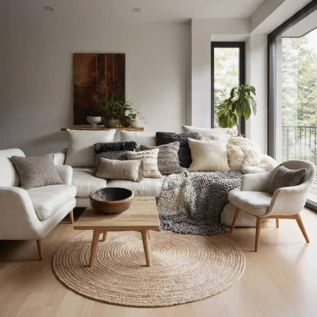 8-Scandinavian Living Room Idea