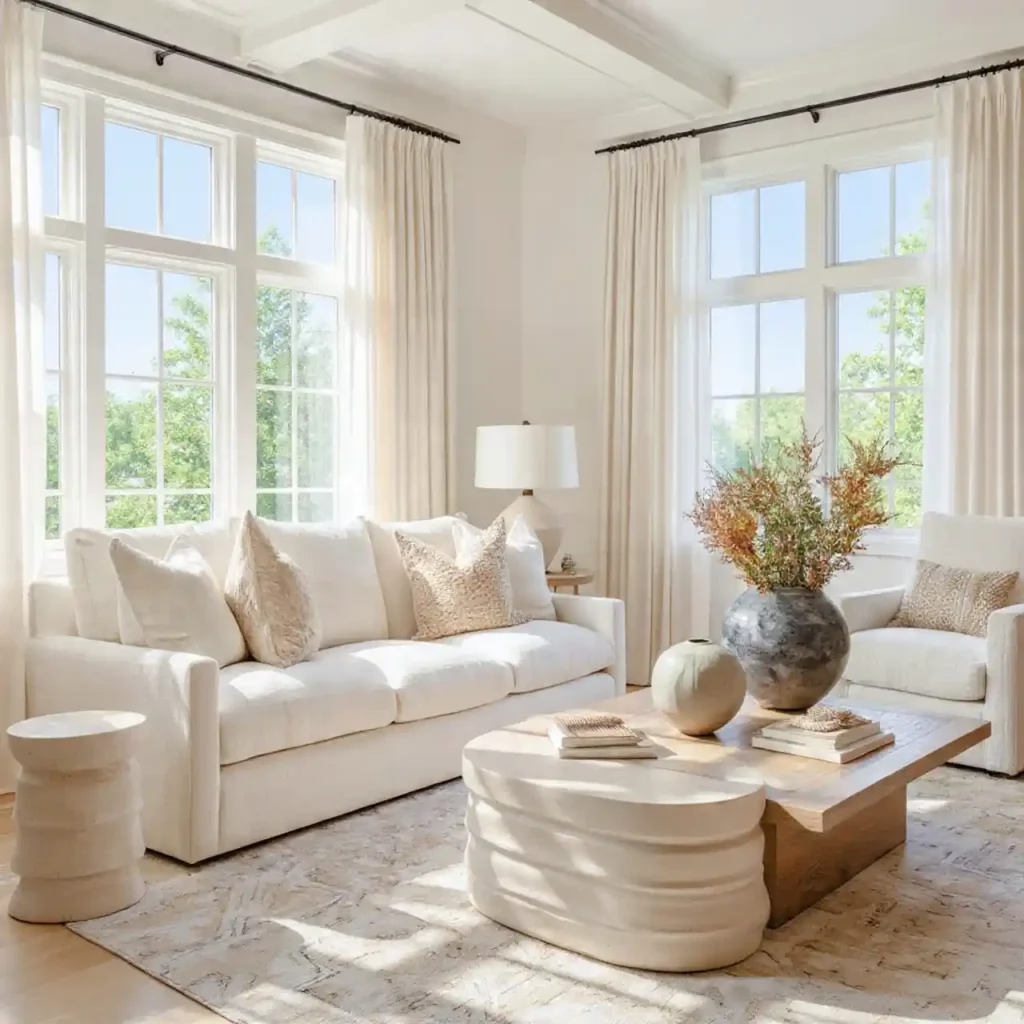 8-White Living Room Idea