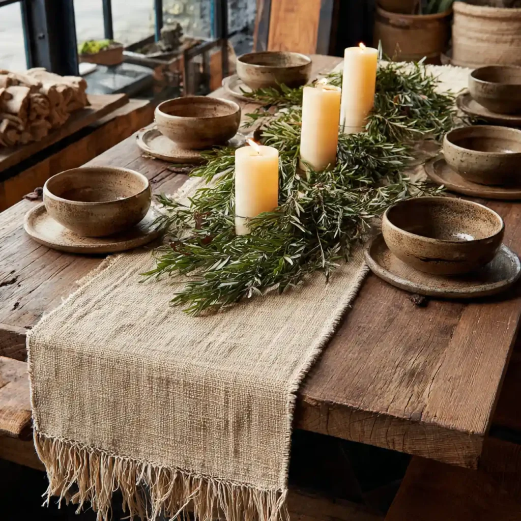 9-Fun Natural Table Setting Idea