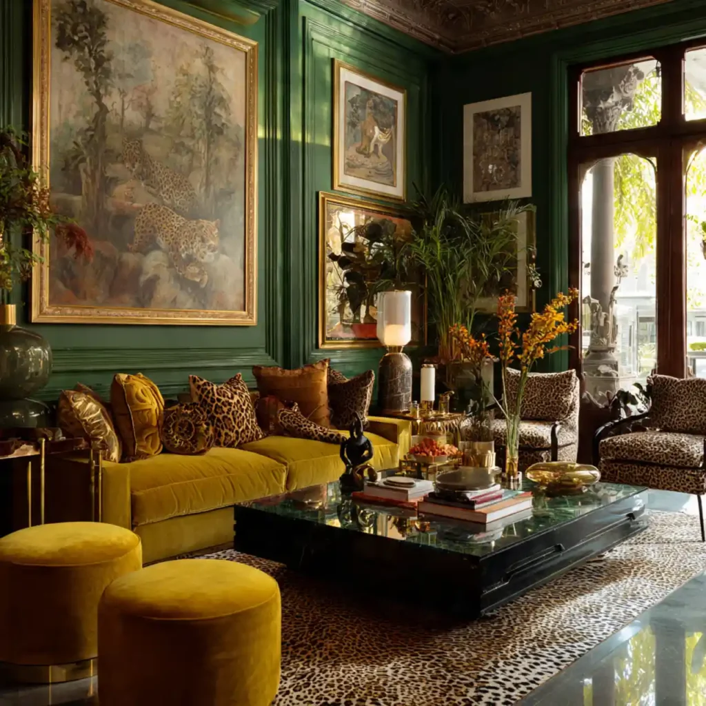 9-Maximalist Living Room Idea