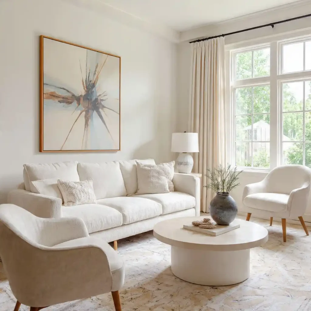 9-White Living Room Idea