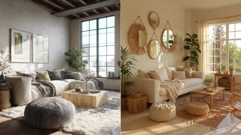 Best Modern Boho Living Room Ideas for a Stylish, Relaxed & Trendy Space