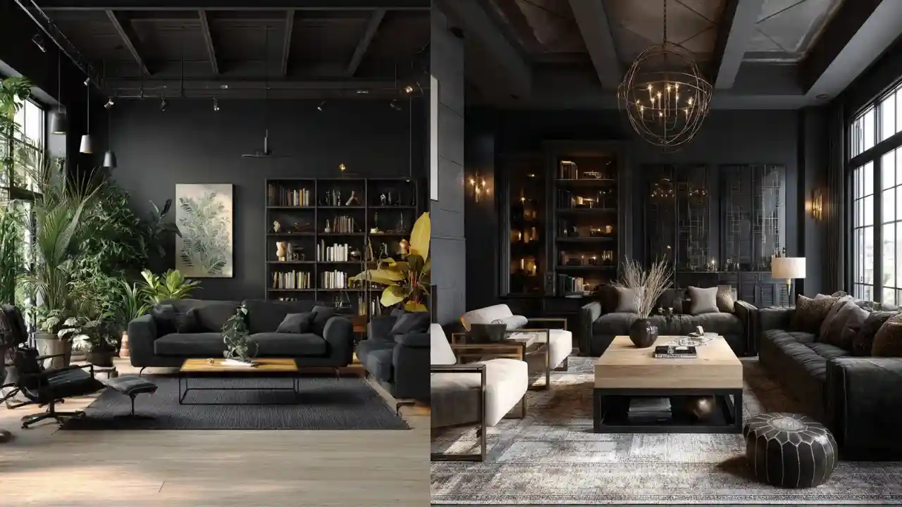 Black Living Room Ideas for a Bold, Modern & Ultra-Sophisticated Look
