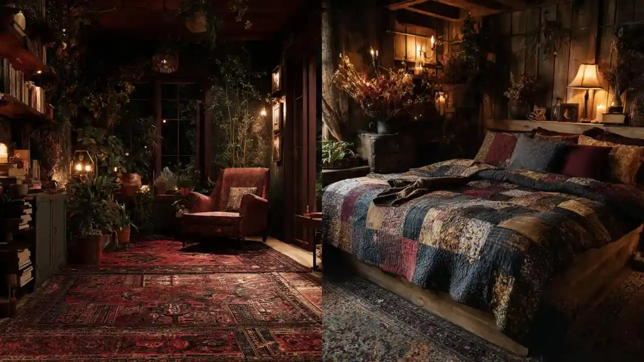 Budget-Friendly Dark Cottagecore House Interior Ideas for Cozy & Magical Style