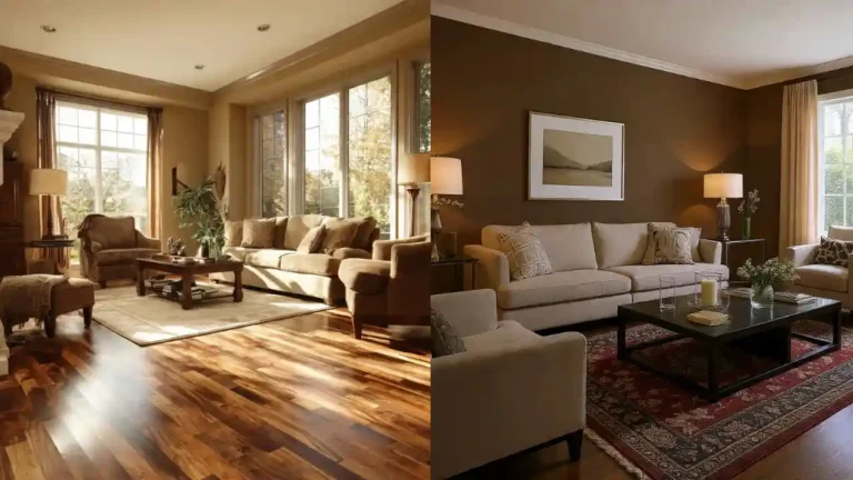 Earth-Tone Living Room Ideas for a Warm, Natural & Cozy Home