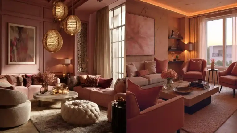 30 Stunning Pink Living Room Ideas for a Soft & Modern Look