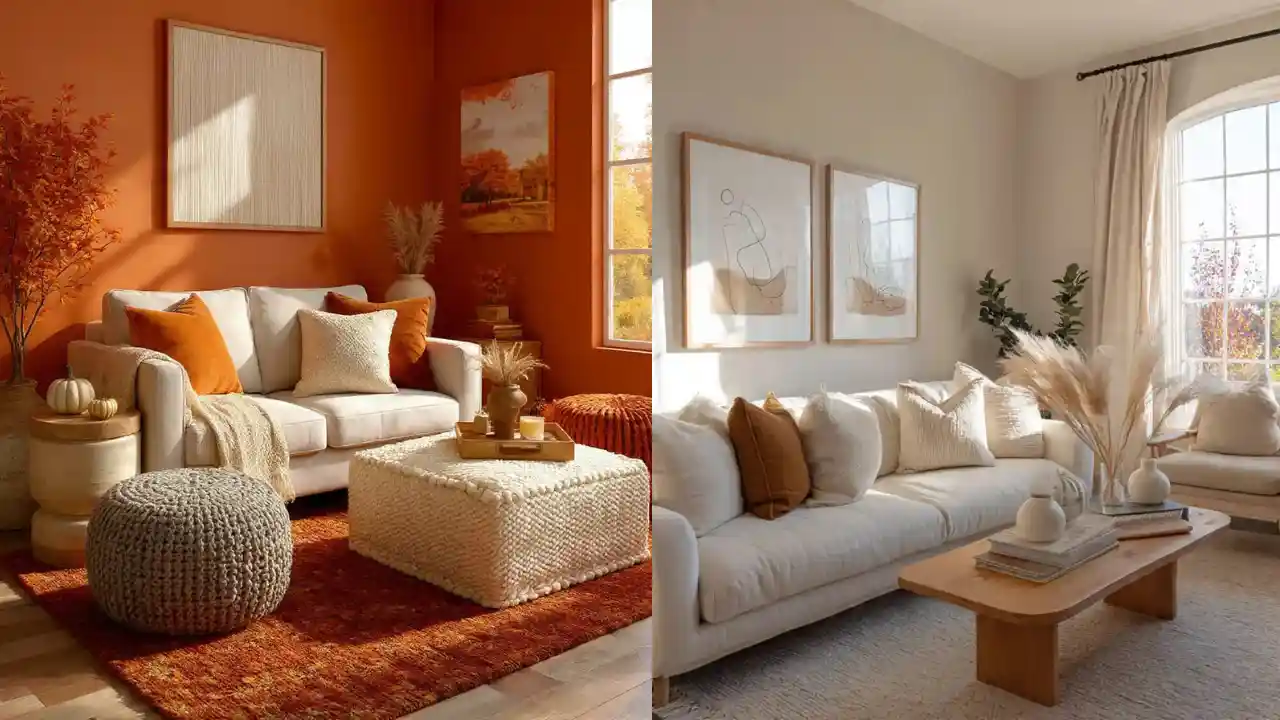 Stunning Fall Living Room Decor Ideas for a Warm, Cozy & Seasonal Vibe