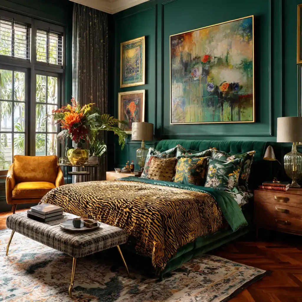 1-Maximalist Bedroom Ideas