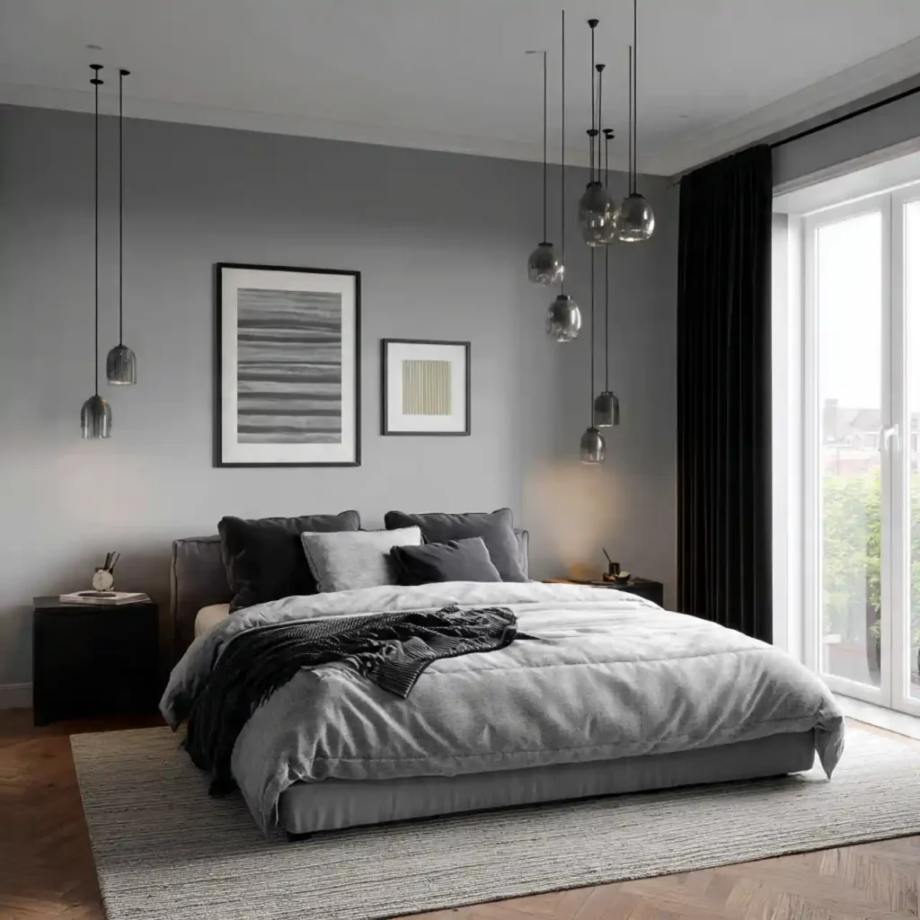 10-Grey Bedroom Idea