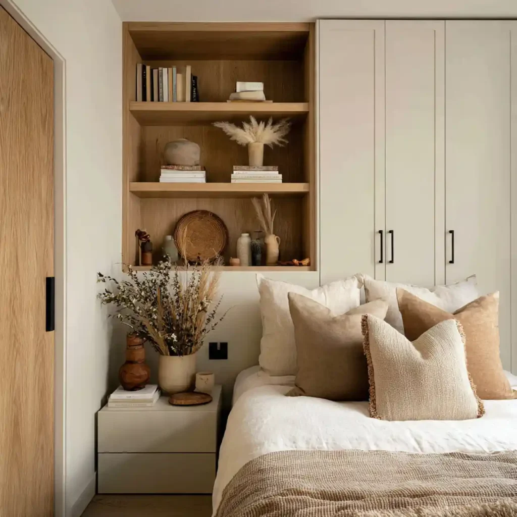 10-Neutral Japandi Bedroom Idea