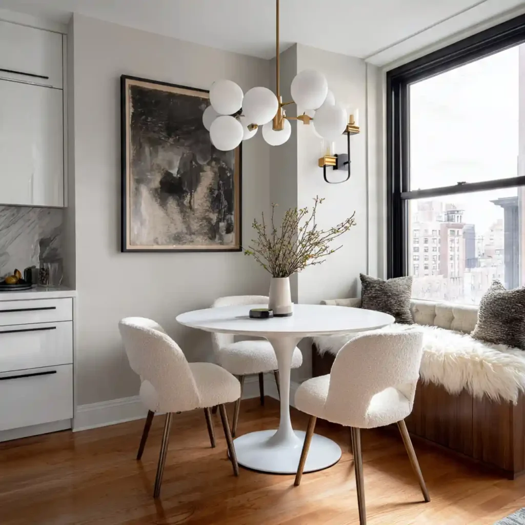 10-Small Round Dining Table Idea