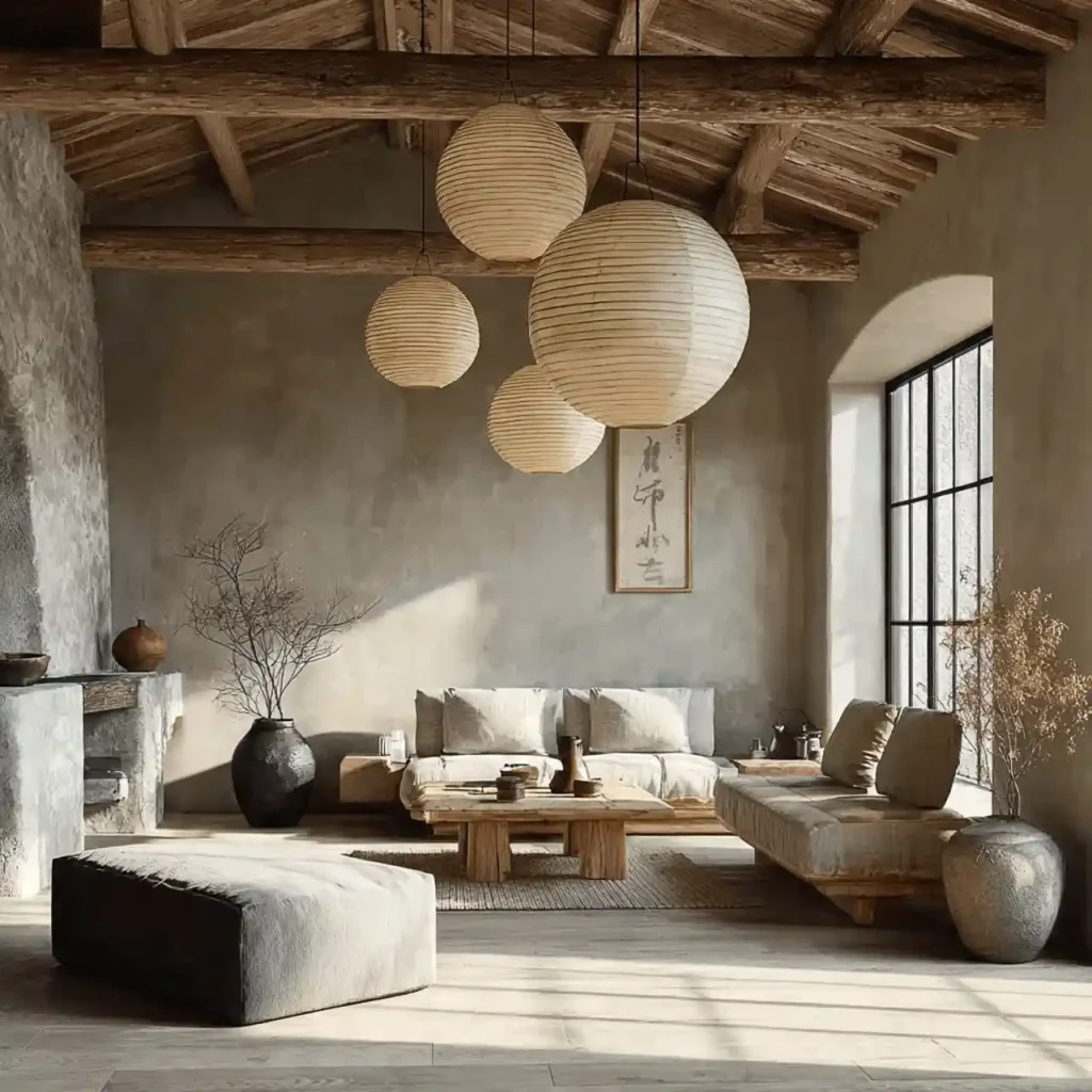 10-Wabi-Sabi Living Room Idea
