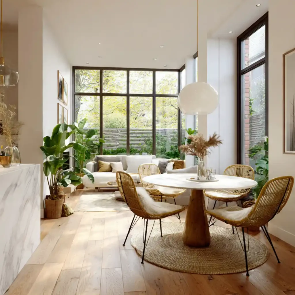 11-Small Round Dining Table Idea