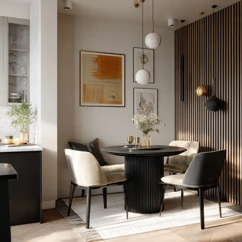 12-Small Round Dining Table Idea