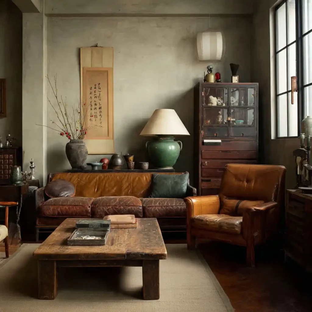 14-Wabi-Sabi Living Room Idea