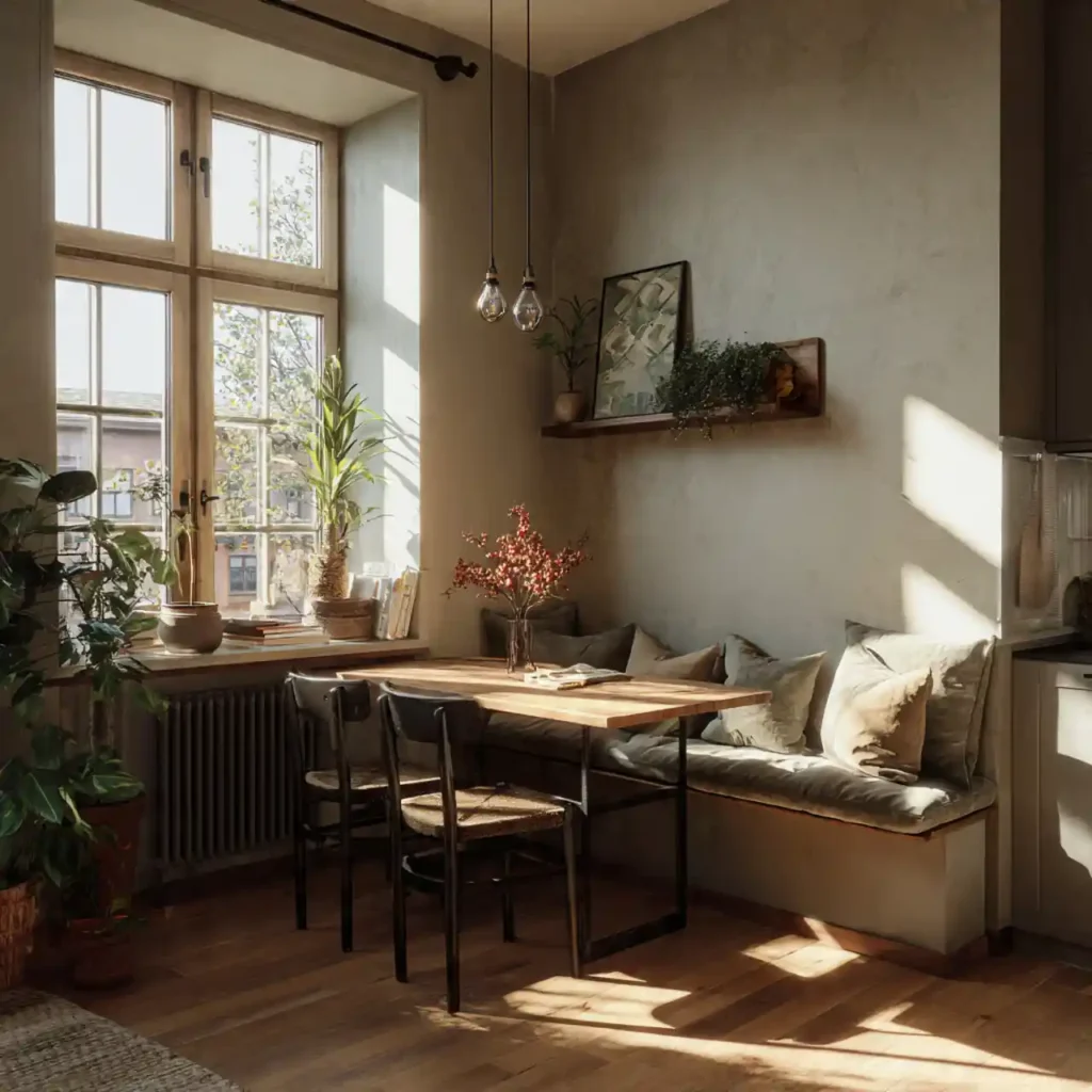 15-Small Apartment Dining Area Idea