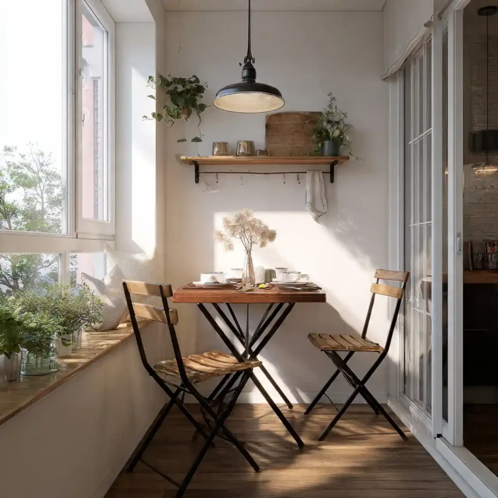16-Small Apartment Dining Area Idea