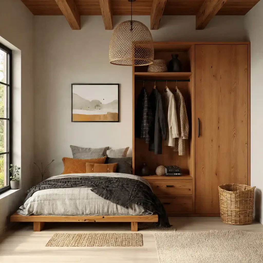 17-Space-Saving Japandi Bedroom Idea