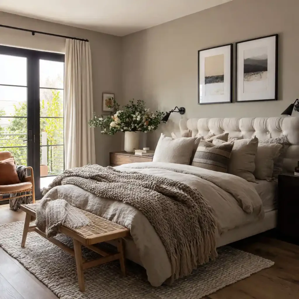 18-Grey Bedroom Idea
