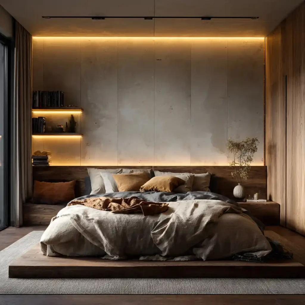 18-Neutral Japandi Bedroom Idea