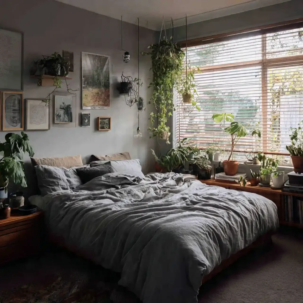 19-Grey Bedroom Idea
