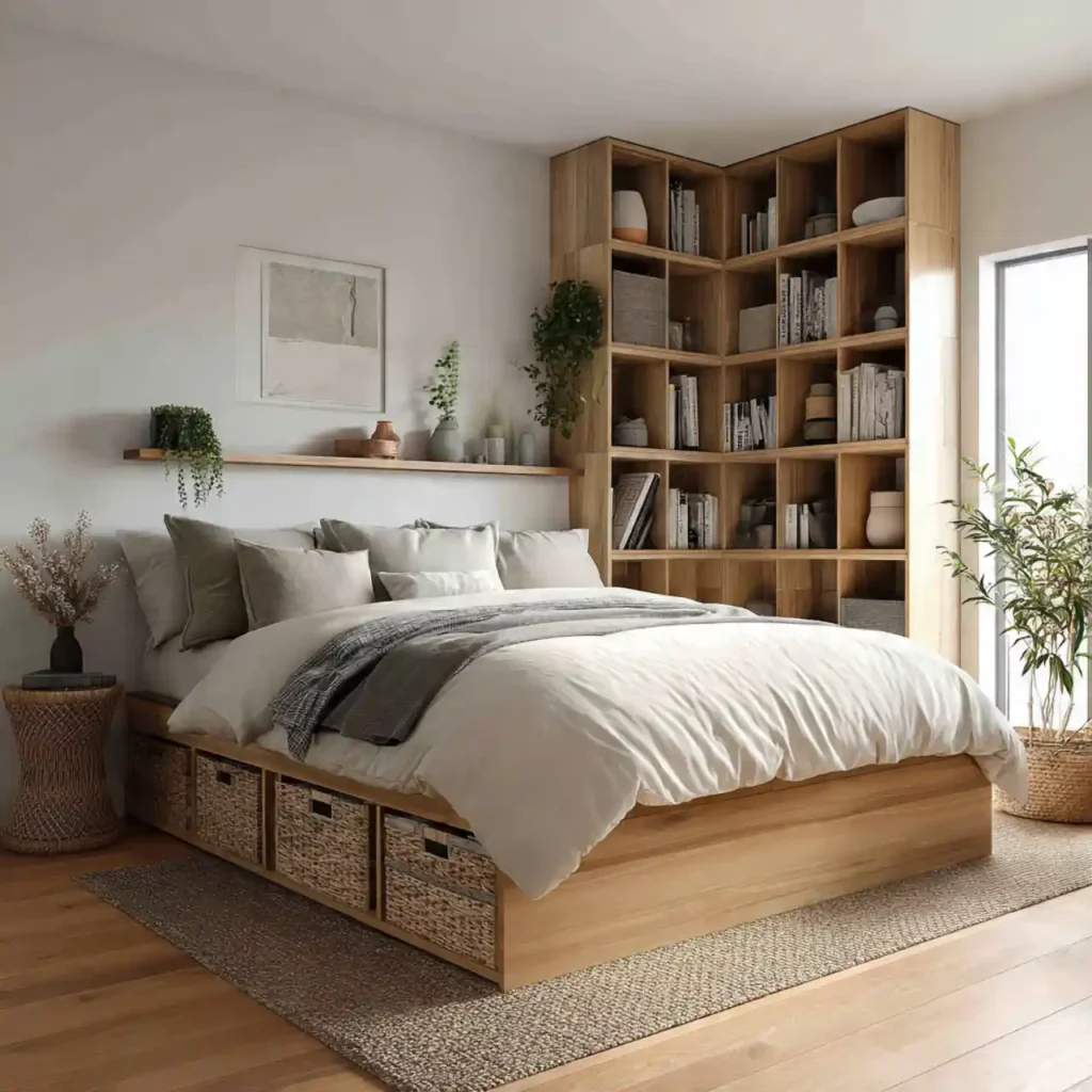 19-Small Japandi Bedroom Idea